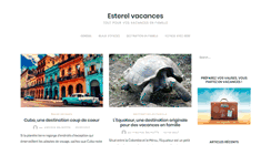 Desktop Screenshot of esterel-vacances.com